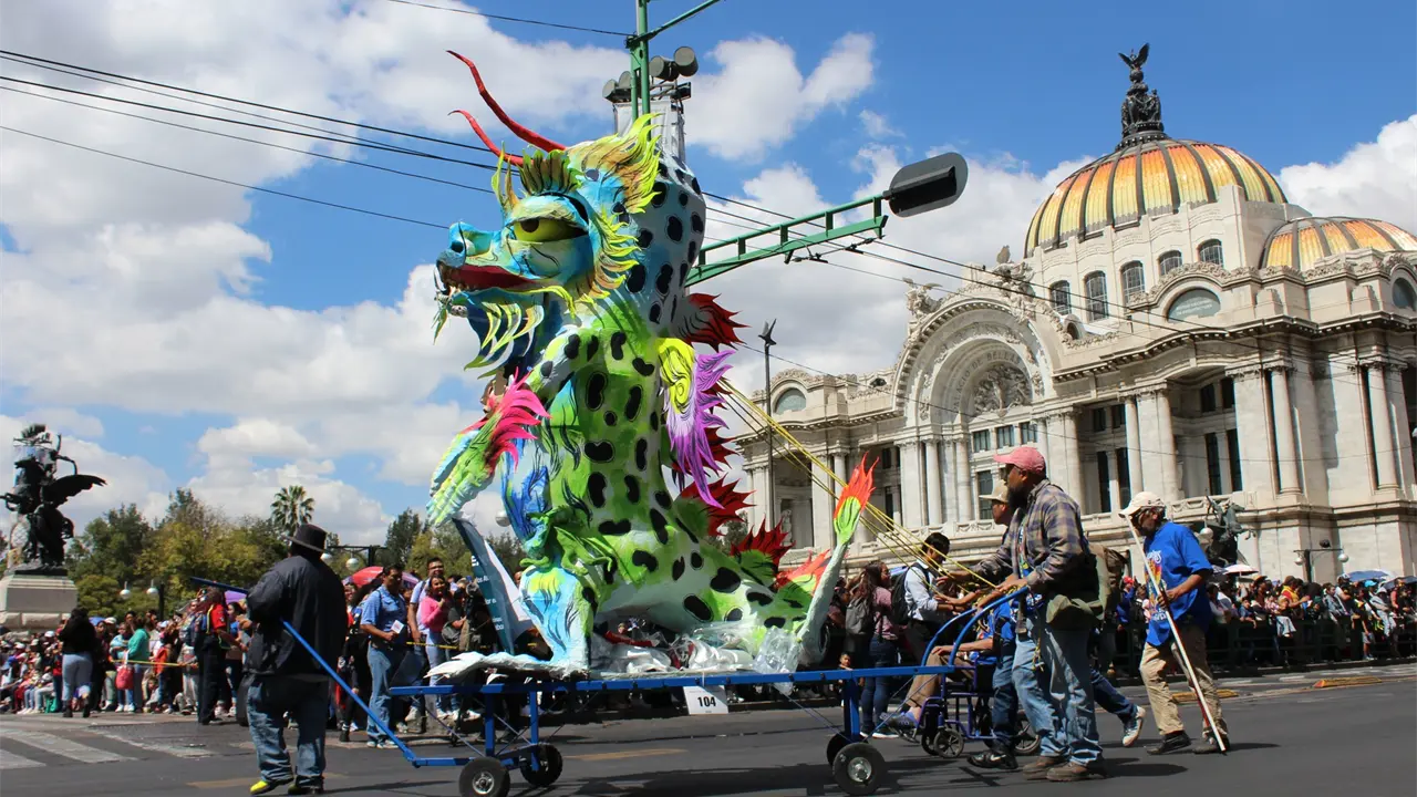 Estos son los horarios del desfile de Alebrijes Monumentales en la CDMX. Foto: Cortesía.