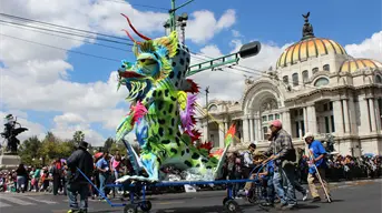 ¿A qué hora inicia el desfile de Alebrijes Monumentales en la CDMX?