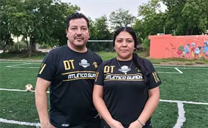 Amor de cancha en Culiacán: Guadalupe y Saira convierten su pasión por el fútbol en una escuela de vida