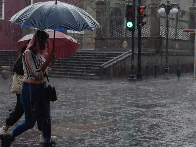 Intensas lluvias se pronostican en Puebla este martes. Foto: Cortesía.