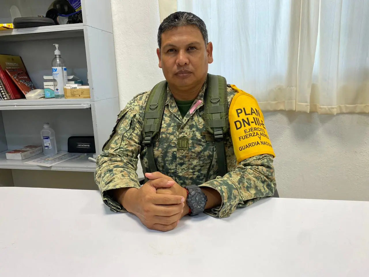 Capitán segundo de infantería, Iván Ixtlapale González.