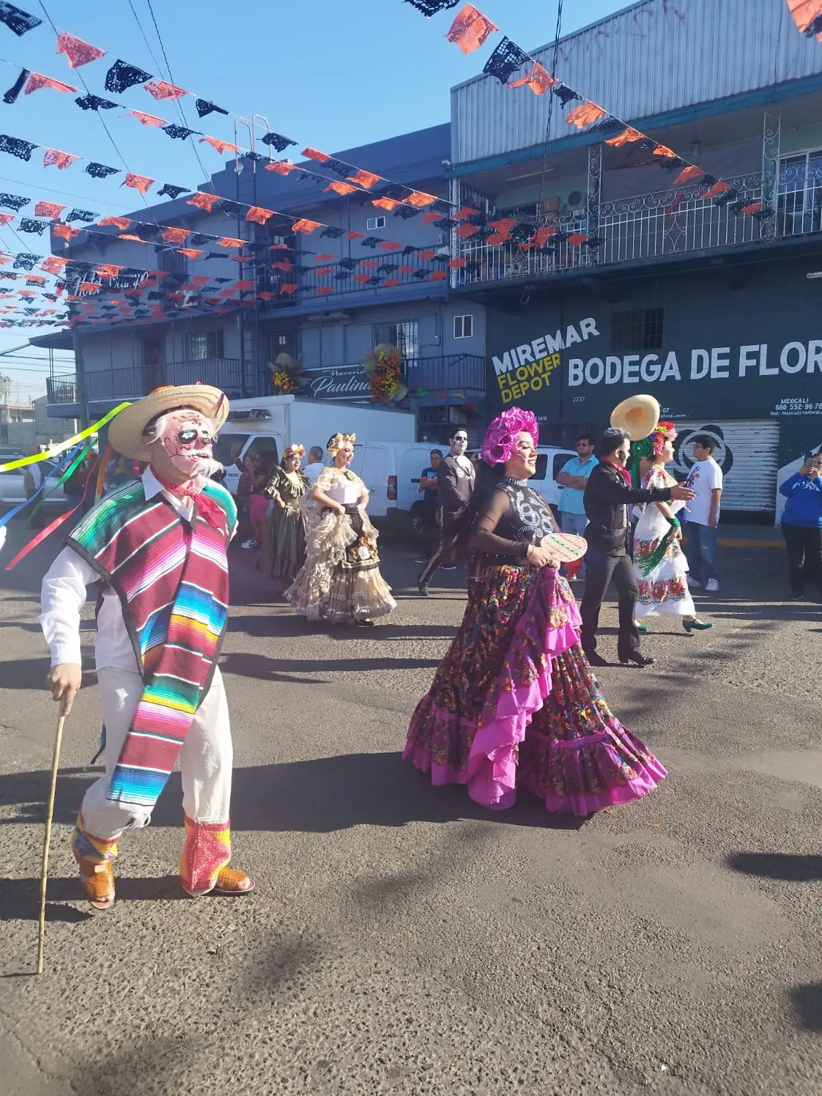 Celebración del Día de Muertos en Tijuana. Foto: Cortesía