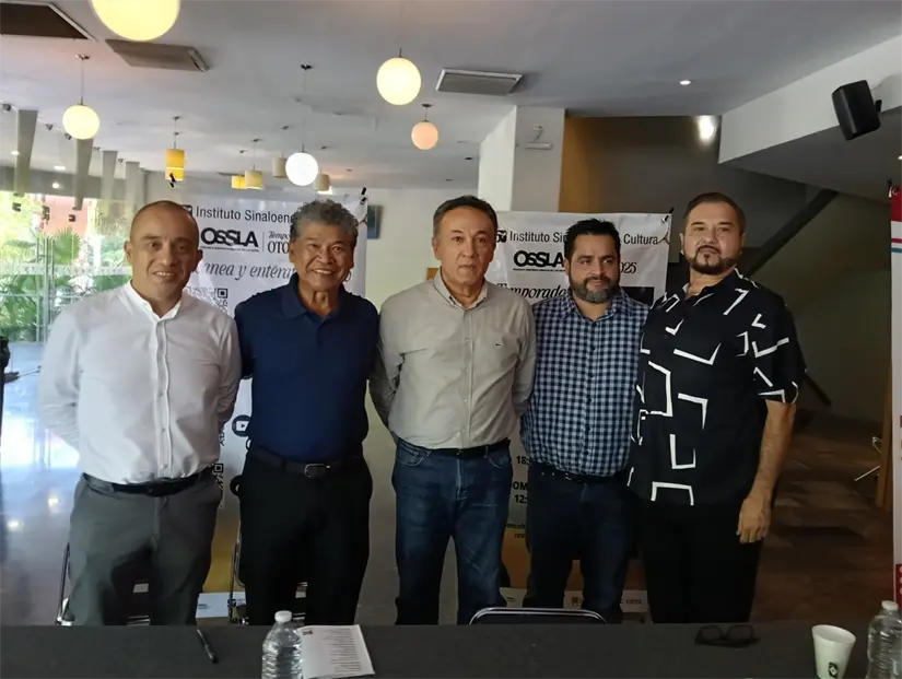 Esta mañana se presentó el programa de giras que llevará a cabo la Orquesta Sinfónica Sinaloa de las Artes.