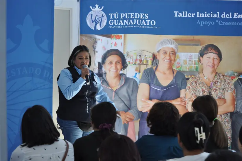 Creemos en ti en Guanajuato, es un apoyo para emprendedores. Foto: Cortesía