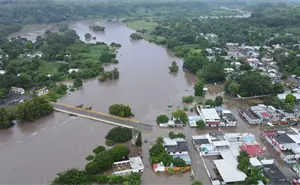 ¿Cuáles son los ríos que se desbordaron tras lluvias en Veracruz?
