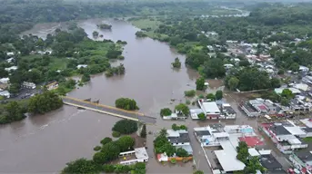 ¿Cuáles son los ríos que se desbordaron tras lluvias en Veracruz?