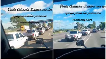 Somos más los buenos: Desde Culiacán envían ayuda a familias damnificadas en Veracruz