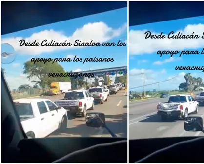 Somos más los buenos: Desde Culiacán envían ayuda a familias damnificadas en Veracruz