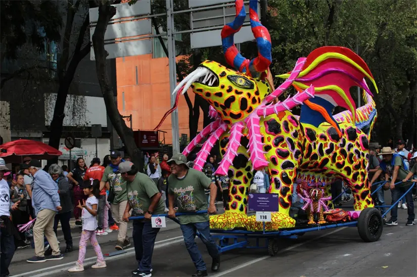 Conoce todos los detalles acerca del desfile de Alebrijes Monumentales en la CDMX. Foto: Cortesía.