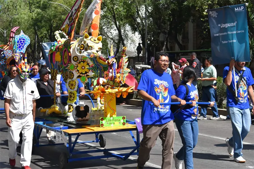 El desfile cuenta con premios económicos para los primeros lugares. Foto: Cortesía.
