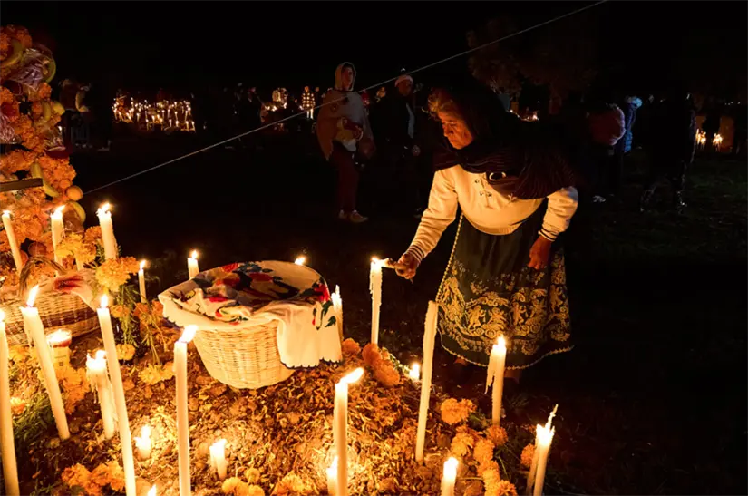 Disfruta del Día de Muertos en comunidades de Michoacán. Foto: cortesía.