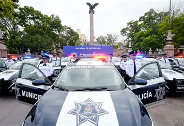 En Aguascalientes estrenan 41 nuevas patrullas para reforzar la seguridad
