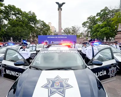 En Aguascalientes estrenan 41 nuevas patrullas para reforzar la seguridad