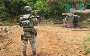 Ejército Mexicano abate a tres civiles y aseguran armamento tras agresión en Escuinapa