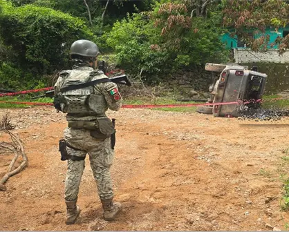 Ejército Mexicano abate a tres civiles y aseguran armamento tras agresión en Escuinapa