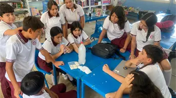 “Apaga el vape y enciende tu futuro”. Jóvenes del Limoncito, dan una lección de vida desde su secundaria en Navolato