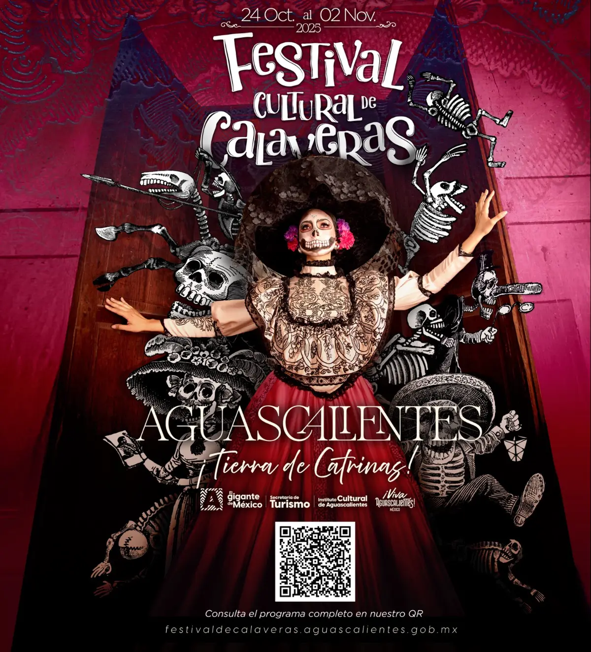 Festival Cultural de Calaveras 2025. Foto: cortesía.