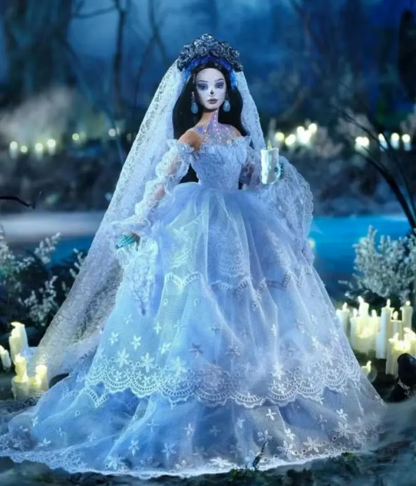 Barbie Día de Muertos La Llorona 2025. Foto: cortesía.