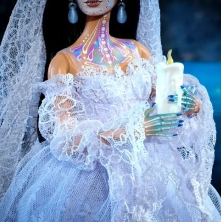 Barbie Día de Muertos La Llorona 2025. Foto: cortesía.