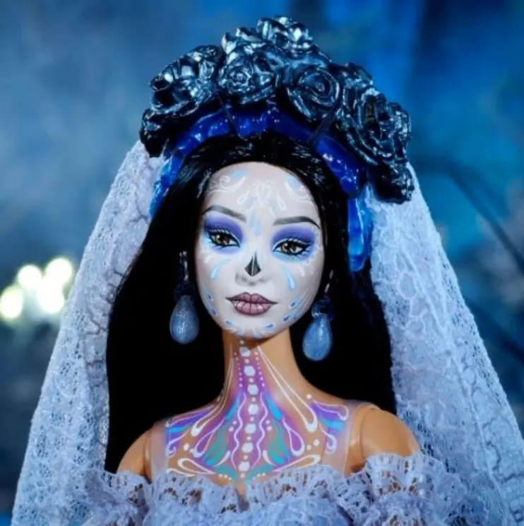 Barbie Día de Muertos La Llorona 2025. Foto: cortesía.
