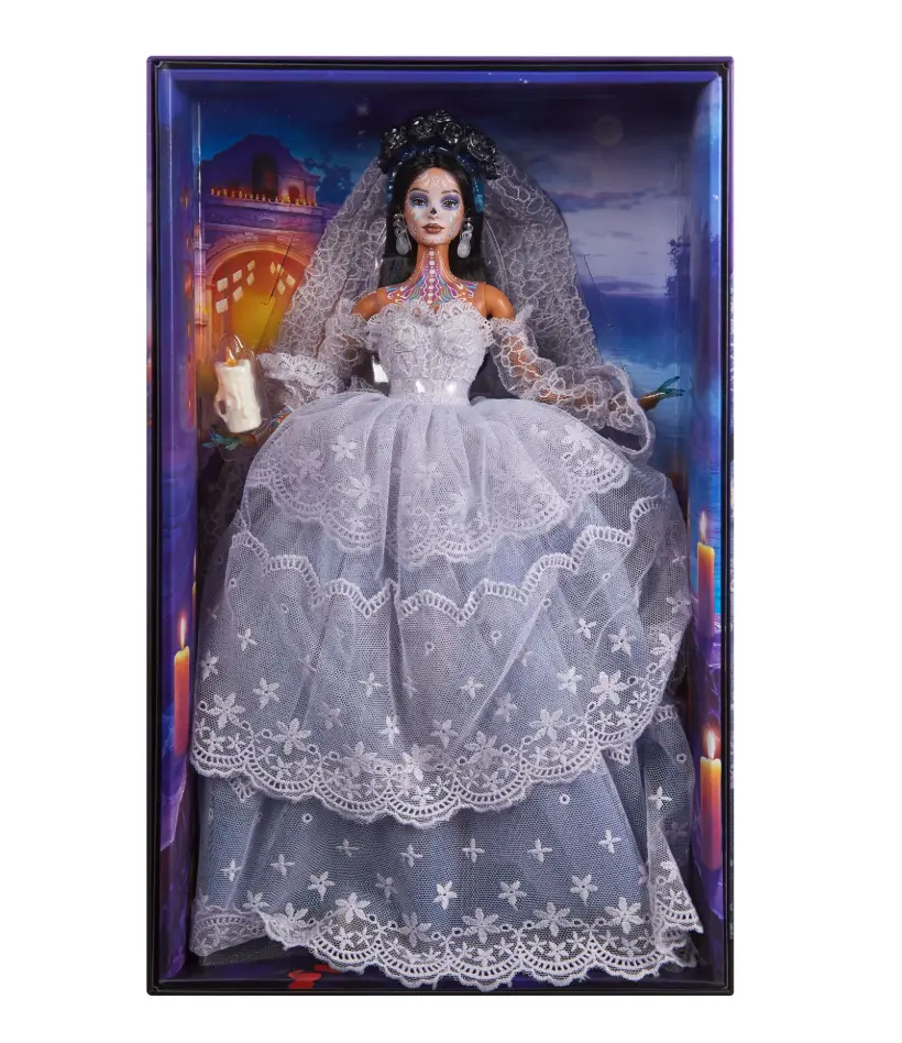 Barbie Día de Muertos La Llorona 2025. Foto: cortesía.