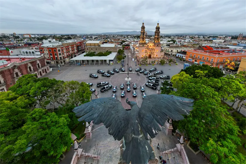 Llegan nuevas patrullas para el municipio de Aguascalientes. Foto: Cortesía