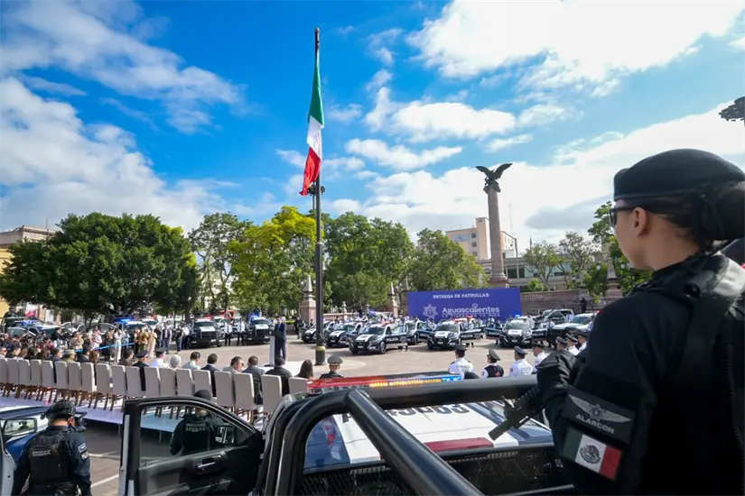Mejoran seguridad en Aguascalientes con 41 nuevas patrullas. Foto: Cortesía 
