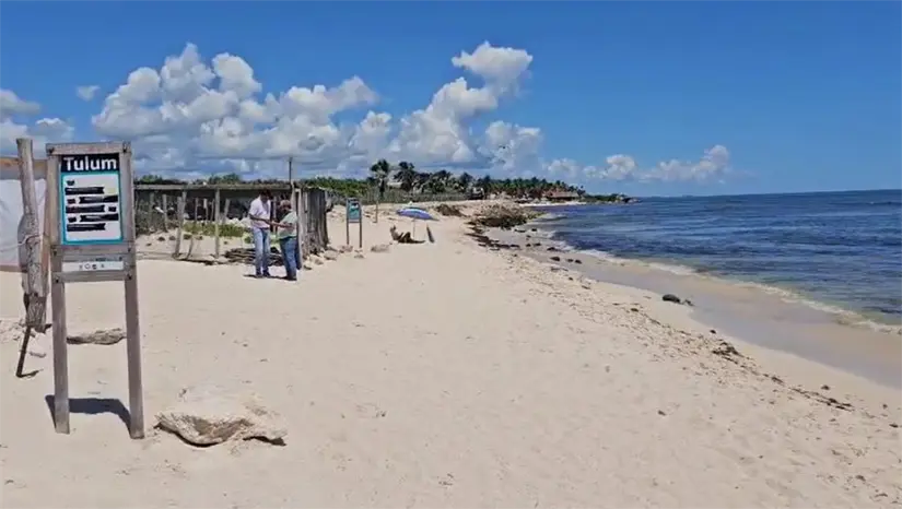 Ahora ya podrás disfrutar de las playas de Tulum pero con restricciones. Foto: Cortesía.
