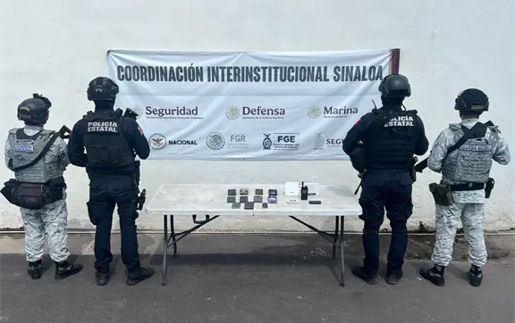 Balance de seguridad en Sinaloa del 6 al 12 de octubre: 47 detenidos, armas, drogas y laboratorios desmantelados