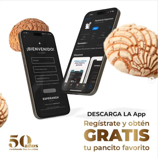 De está manera podrá obtener tu pan dulce favorito gratis. Foto: Cortesía.
