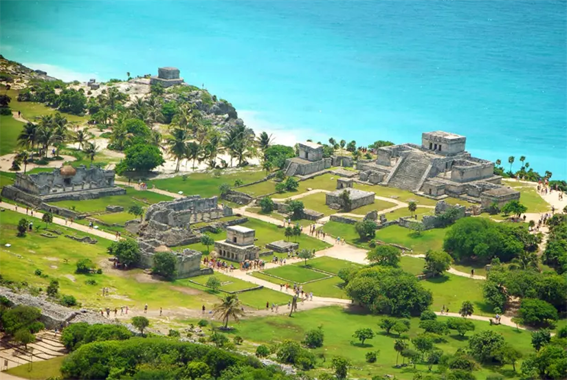 Tulum es un destino lleno de historia: las ruinas mayas son de sus lugares más emblemáticos. Foto: Cortesía