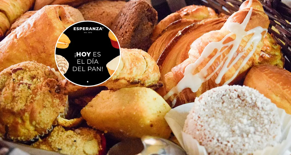 Promoción limitada: consigue tu pan gratis en las sucursales de La Esperanza. Foto: Cortesía.