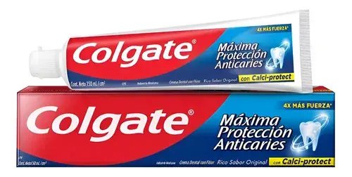 Según Profeco la marca COLGATE Máxima Protección Anticaries es la mejor en el mercado para cuidado dental. Foto: Cortesía.