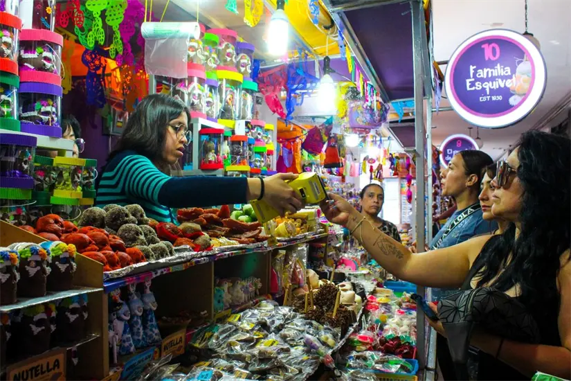 Feria de Alfeñique 2025 en Toluca. Foto: Cortesía