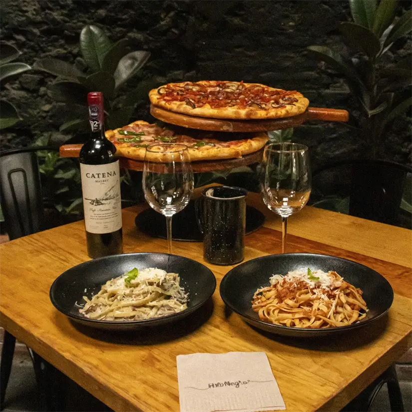 Prueba la mejor pizza en Hilo Negro Tlalpan. Foto: Cortesía.
