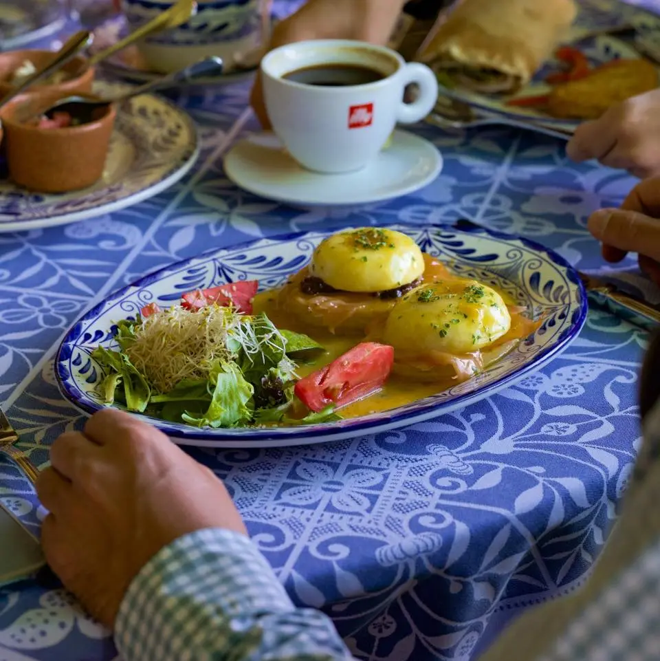 Disfruta de la comida y el ambiente en La Antigua Hacienda de Tlalpan. Foto: Cortesía.