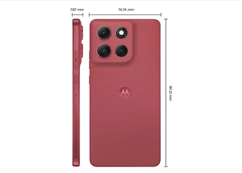 Motorola Moto G86 de gama media. Foto: Cortesía