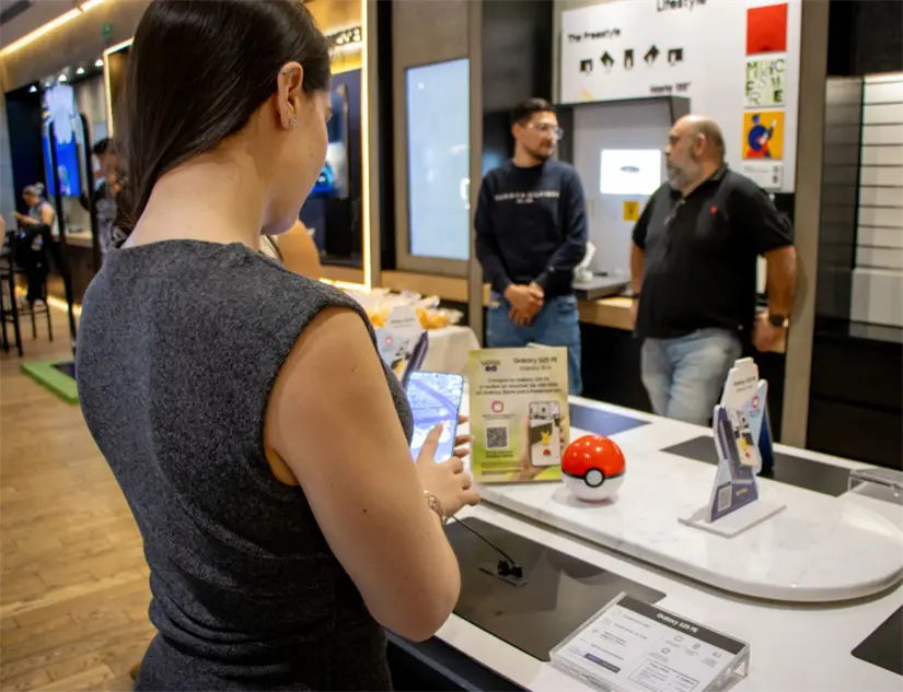 Samsung hace una colaboración con Pokémon GO . Foto: Cortesía