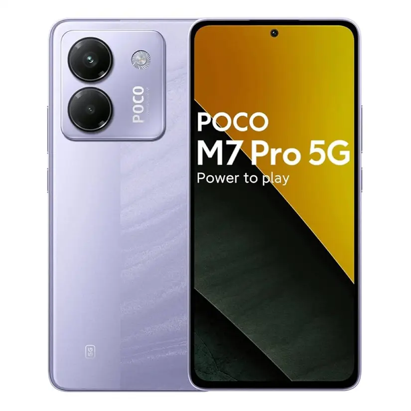 Xiaomi Poco M7 Pro equipado con batería de 5,110 mAh. Foto: Cortesía