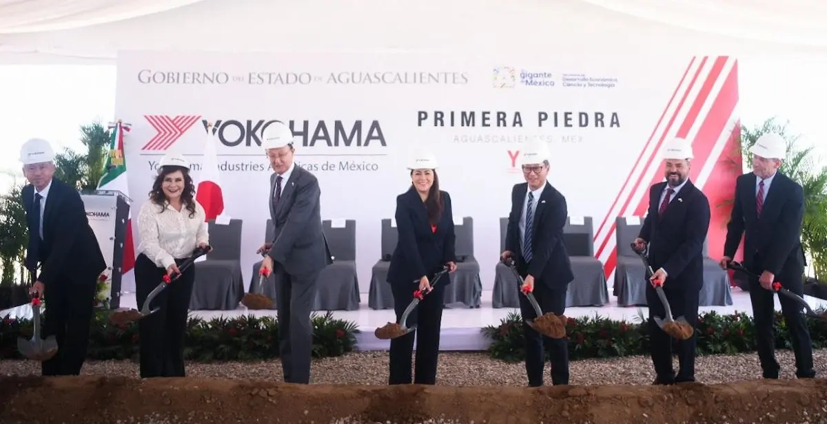 Yokohama sigue creciendo en Aguascalientes. Foto: Cortesía