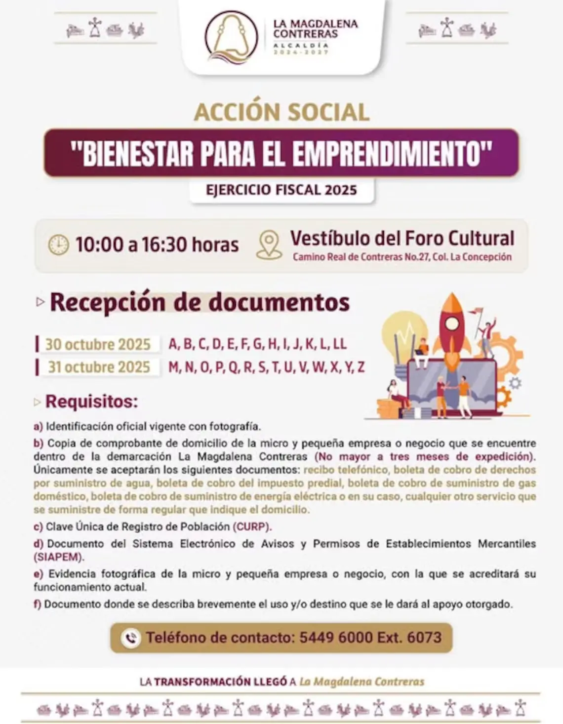Conoce los detalles del Programa Bienestar para el Emprendimiento en CDMX. Foto: Cortesía.