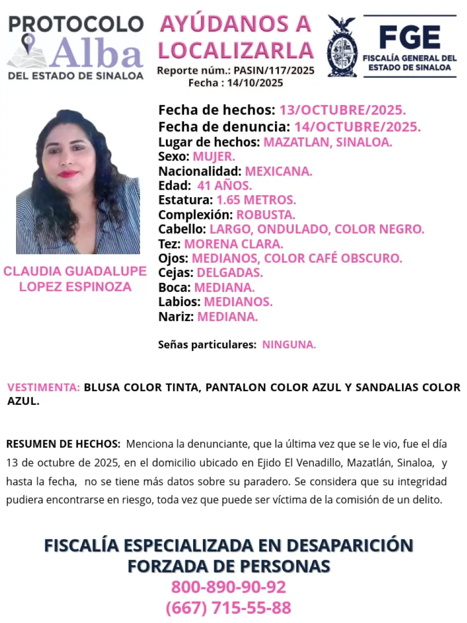 Claudia Guadalupe López Espinoza