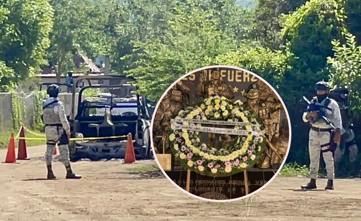 Militares reconocieron la valentía y el sacrificio del Mayor.