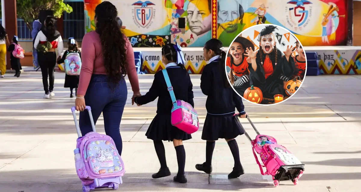 Los alumnos de todos los grados tendrán un mega puente por Halloween. Foto: Cortesía.