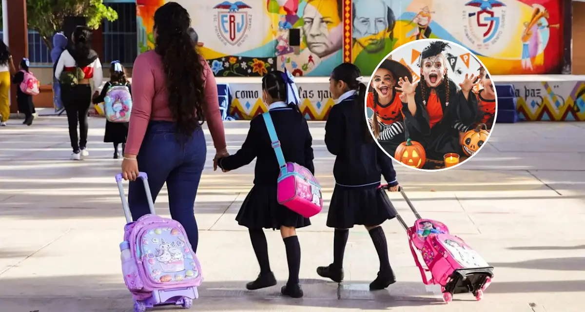 Los alumnos de todos los grados tendrán un mega puente por Halloween. Foto: Cortesía.