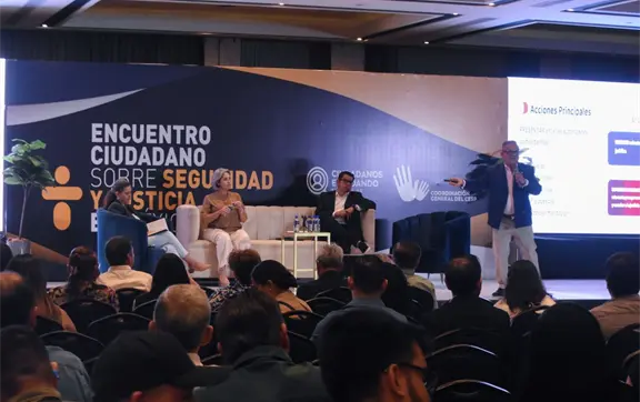 Ciudadanía y organismos internacionales ofrecen experiencia y respaldo a programas de seguridad en Sinaloa
