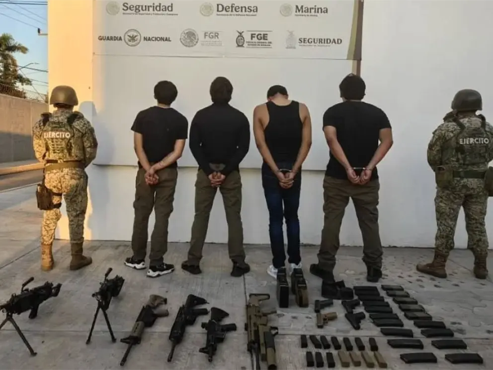 Así fue el operativo de captura de los 4 acusados de atacar a tránsitos en Culiacán