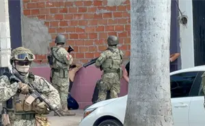 Por tierra y aire buscaron a agresores de tránsitos en Culiacán; reportan 4 detenidos
