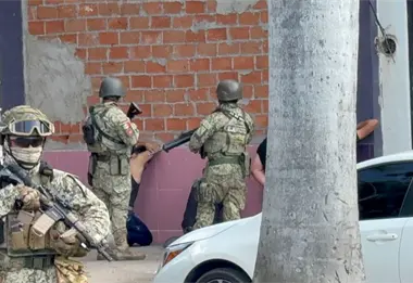Por tierra y aire buscaron a agresores de tránsitos en Culiacán; reportan 4 detenidos