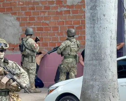 Por tierra y aire buscaron a agresores de tránsitos en Culiacán; reportan 4 detenidos